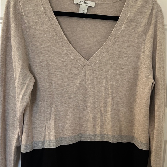 White House Black Market Taupe Knit Top - Picture 7 of 7